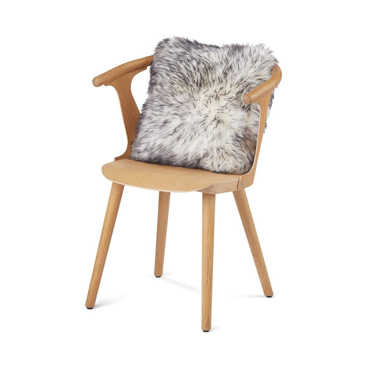 Coussin en peau de mouton | Laine longue | Nouvelle-Zélande | 40x40 cm