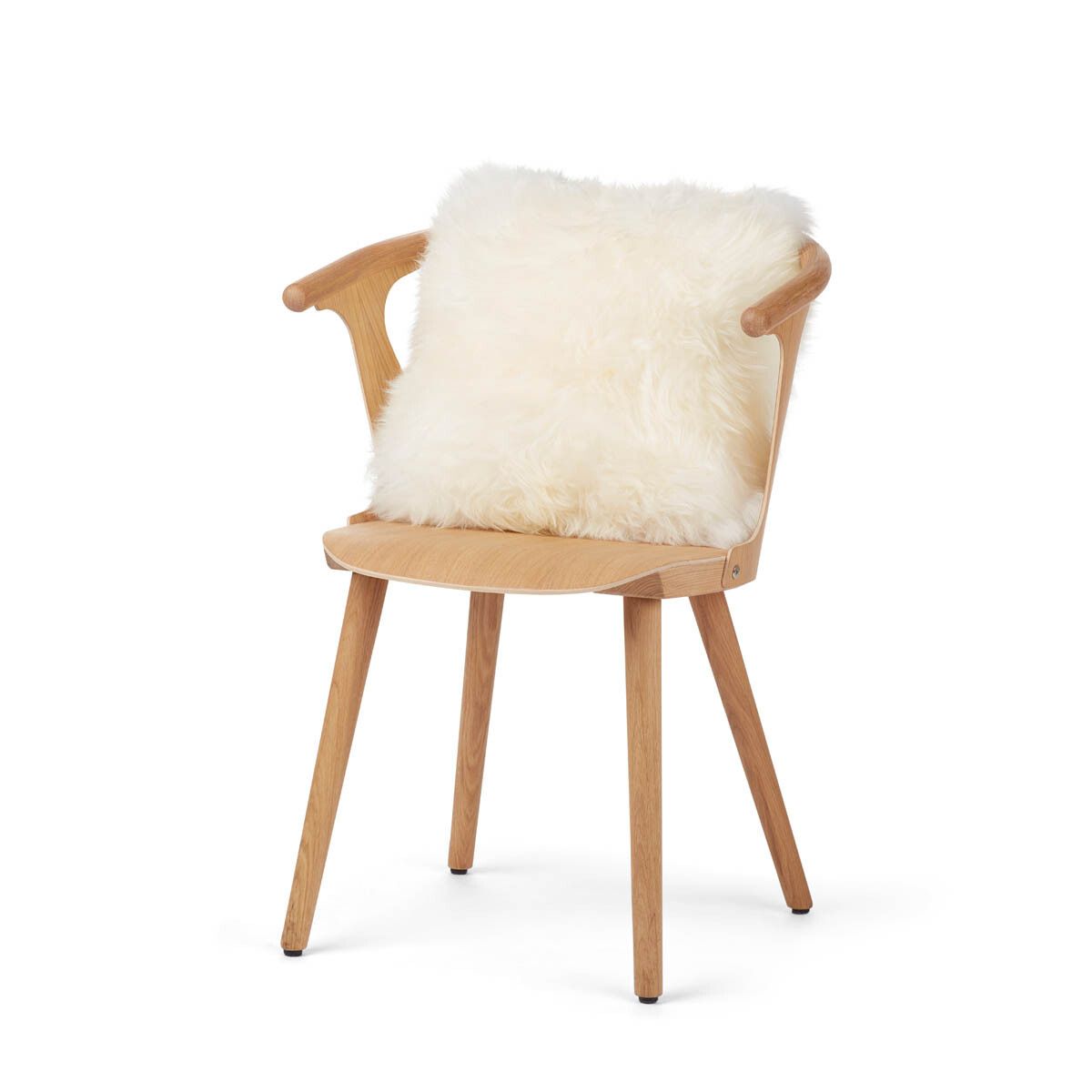 Coussin en peau de mouton | Laine longue | Nouvelle-Zélande | 40x40 cm