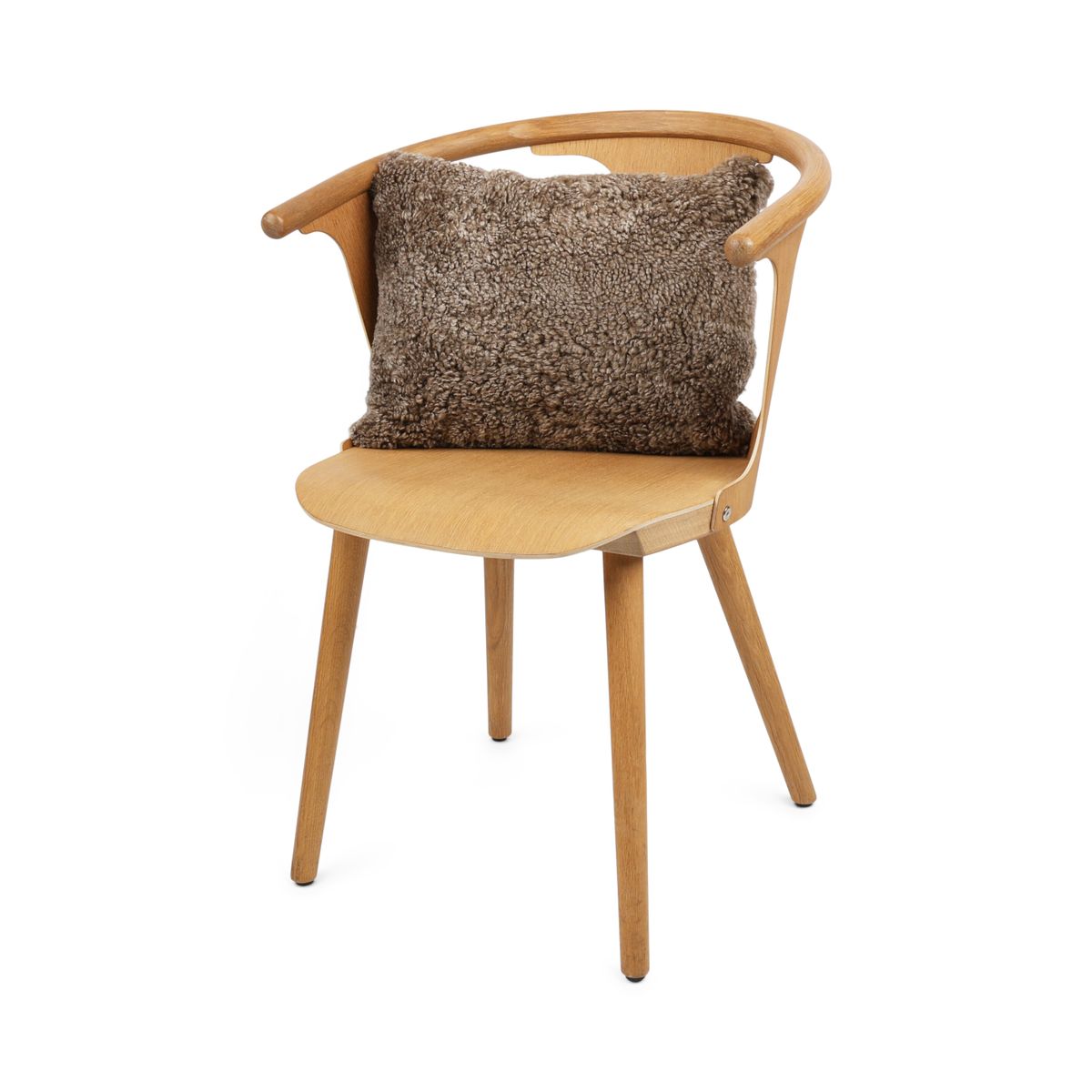 Coussin en peau de mouton | Laine courte | Nouvelle-Zélande | 35x45 cm