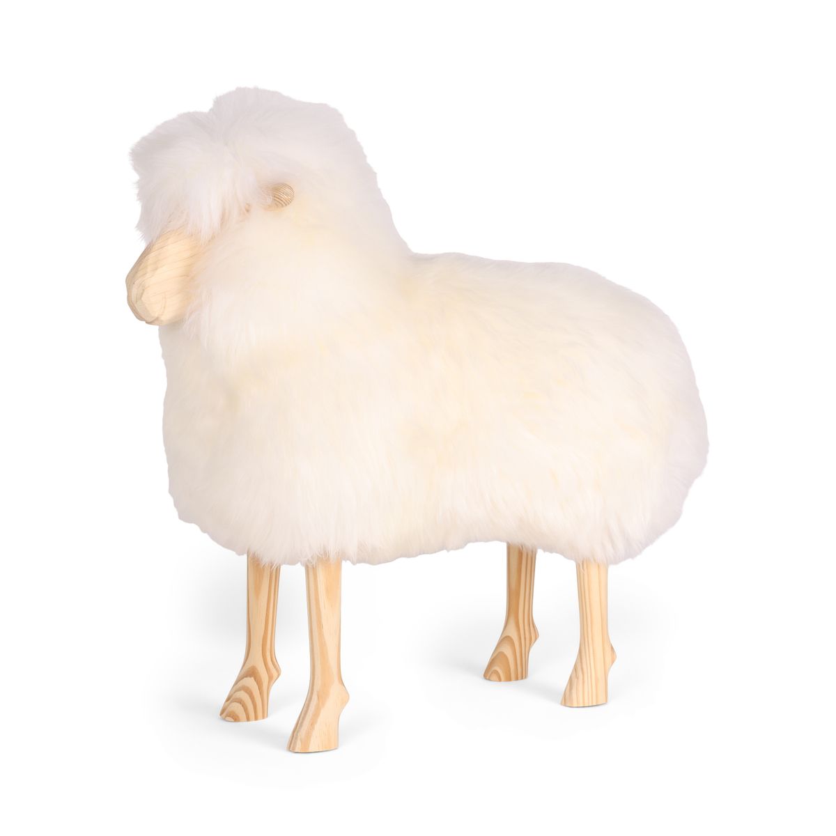 Mouton décoratif debout Signature | Petit Ivoire