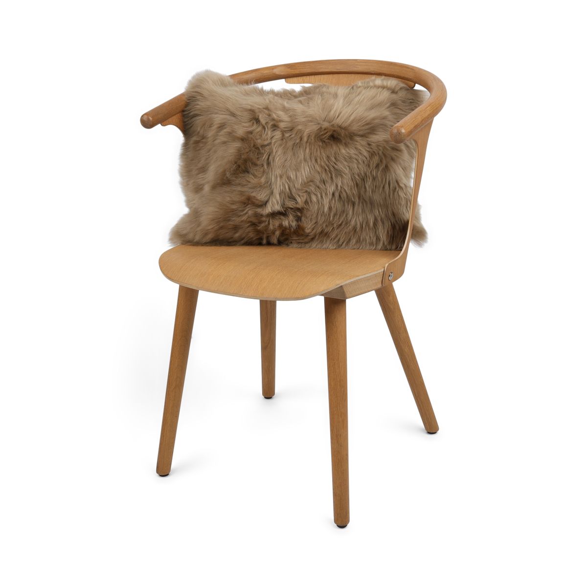 Coussin en peau de mouton | Laine longue | Nouvelle-Zélande | 35x45 cm