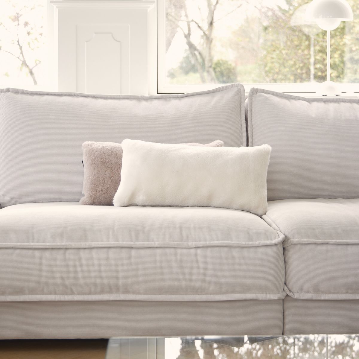 Coussin Mocassin | Double face | 28x56 cm Châtaigne