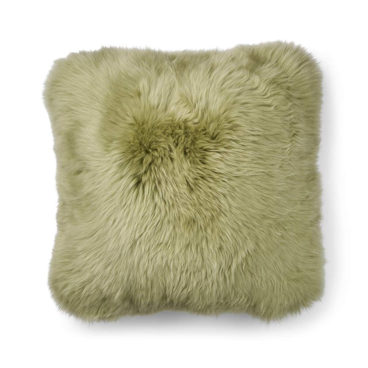 Long-Wool Sheepskin Cushion | Double Sided | 56x56 cm | 40x40 cm