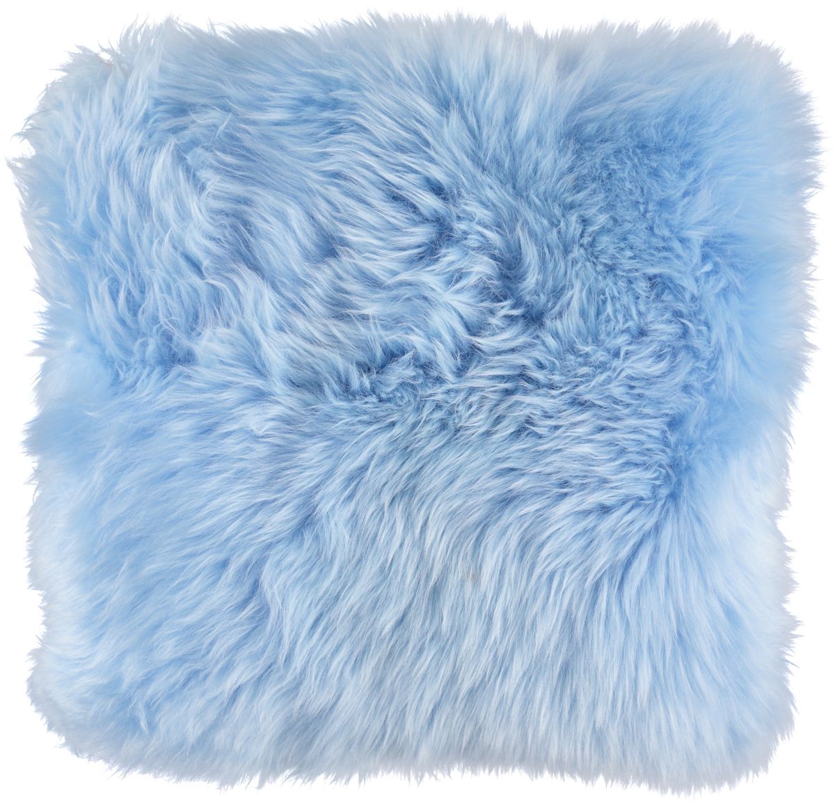 Long-Wool Sheepskin Cushion | 35x35 cm
