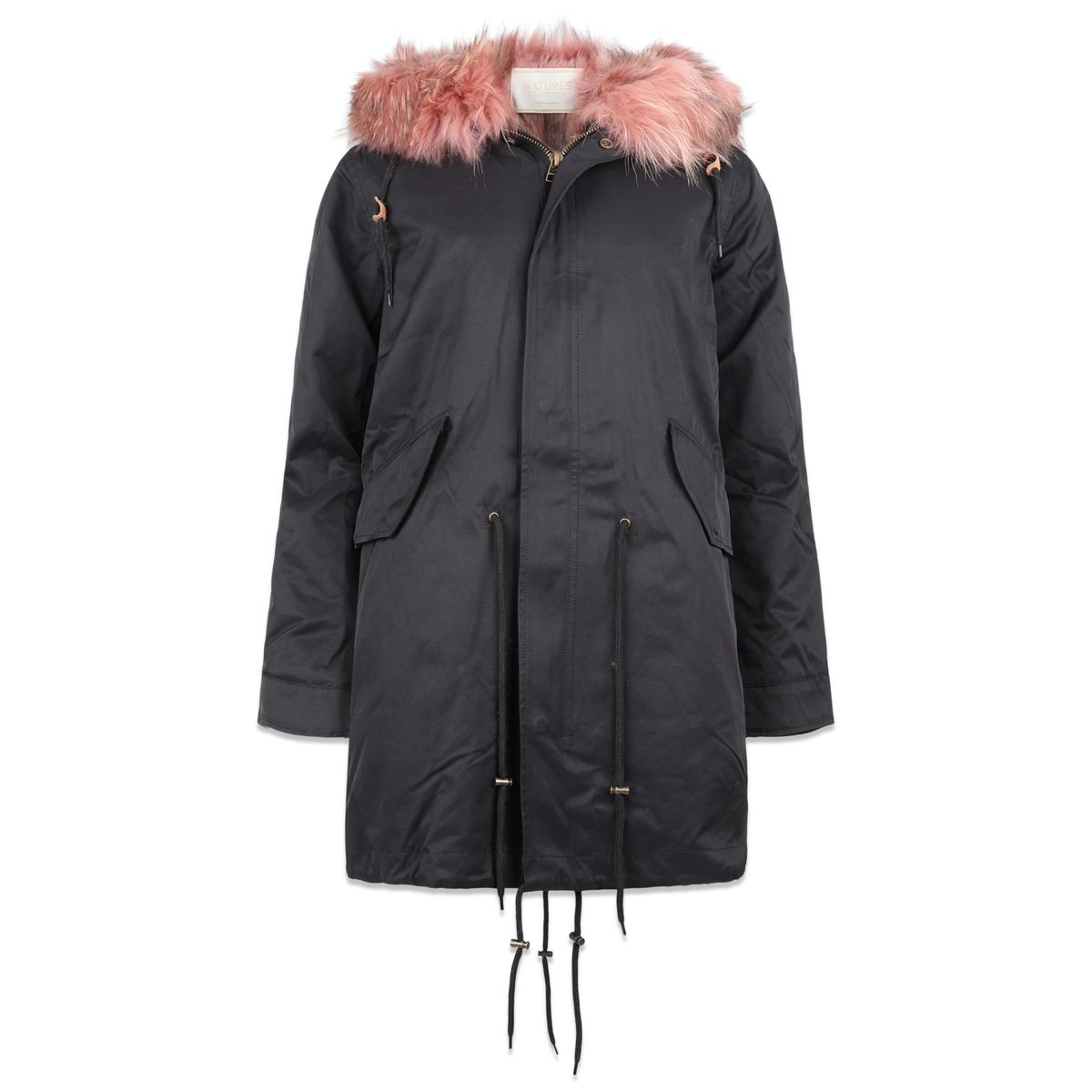 Veste Petra Noir / Fleur de cerisier