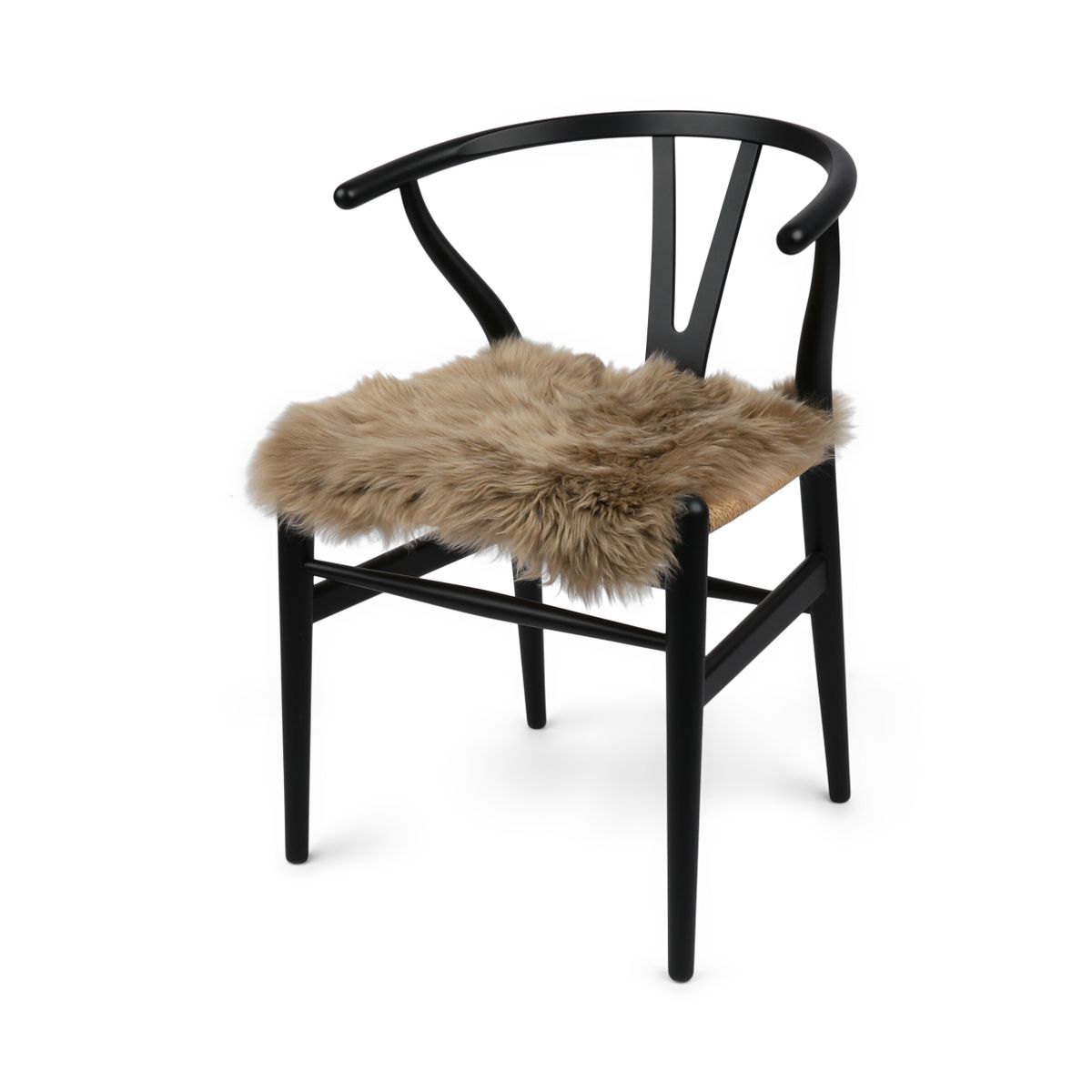 Dessus de siège en laine longue de Nouvelle-Zélande | 40 x 40 cm