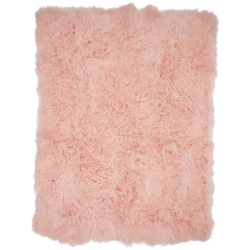 Throw of Curly Sheepskin