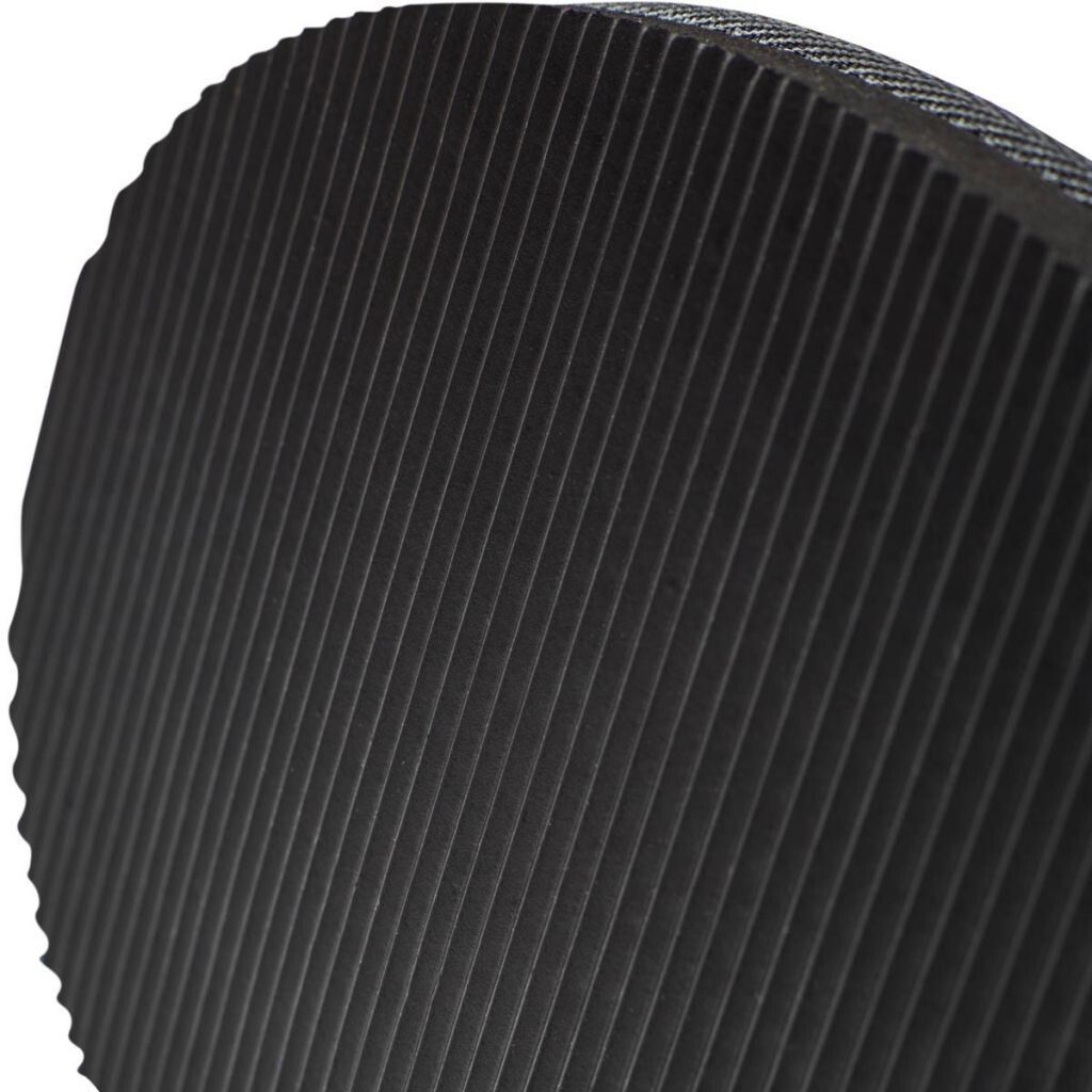 Chausson bouclé duveteux Noir