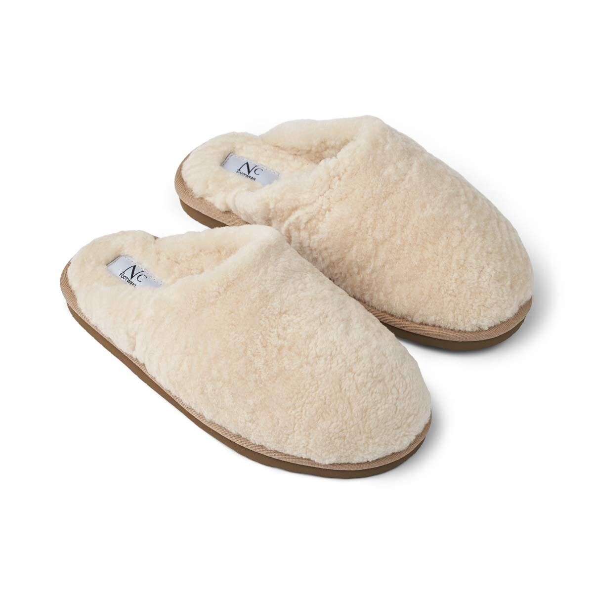 Chausson bouclé unisexe