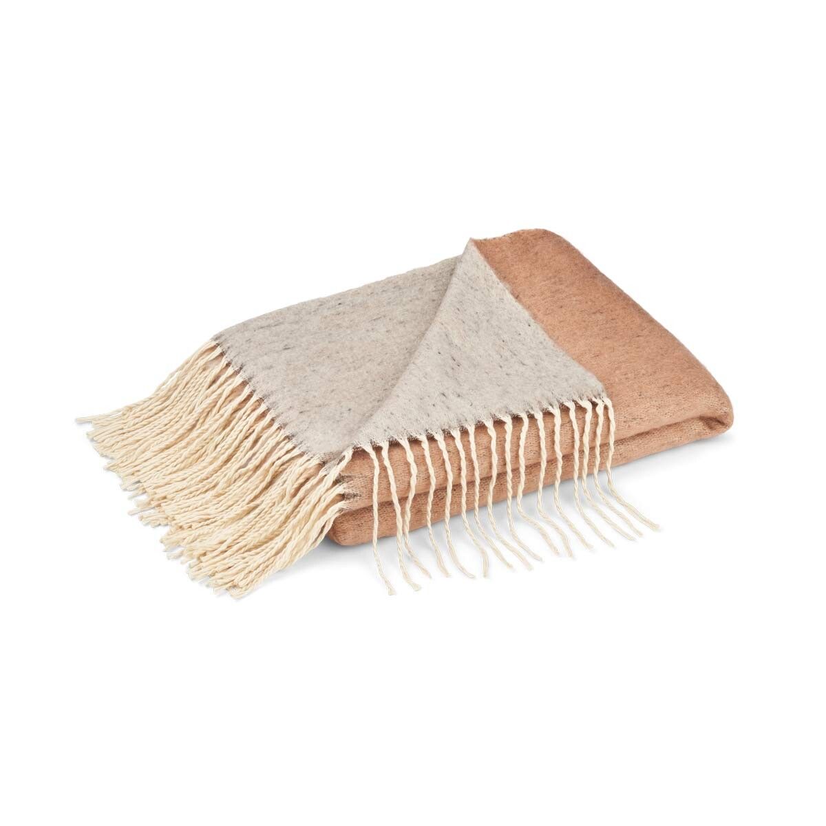 Throw of Mohair Double Face