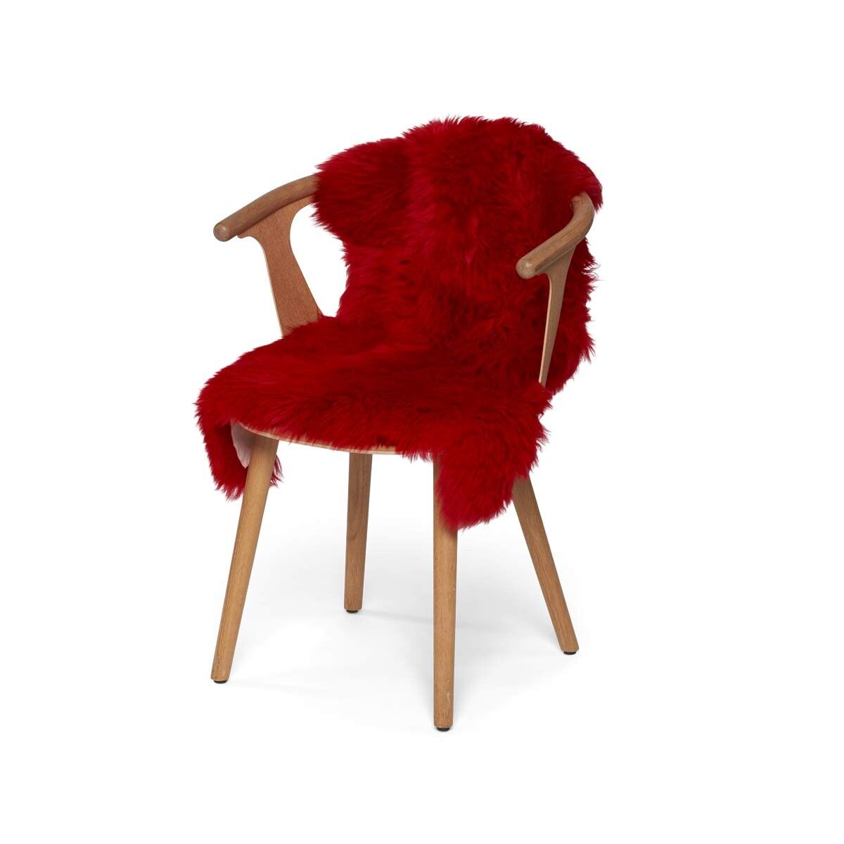 Tapis en peau de mouton mérinos | Laine longue | 90x60 cm