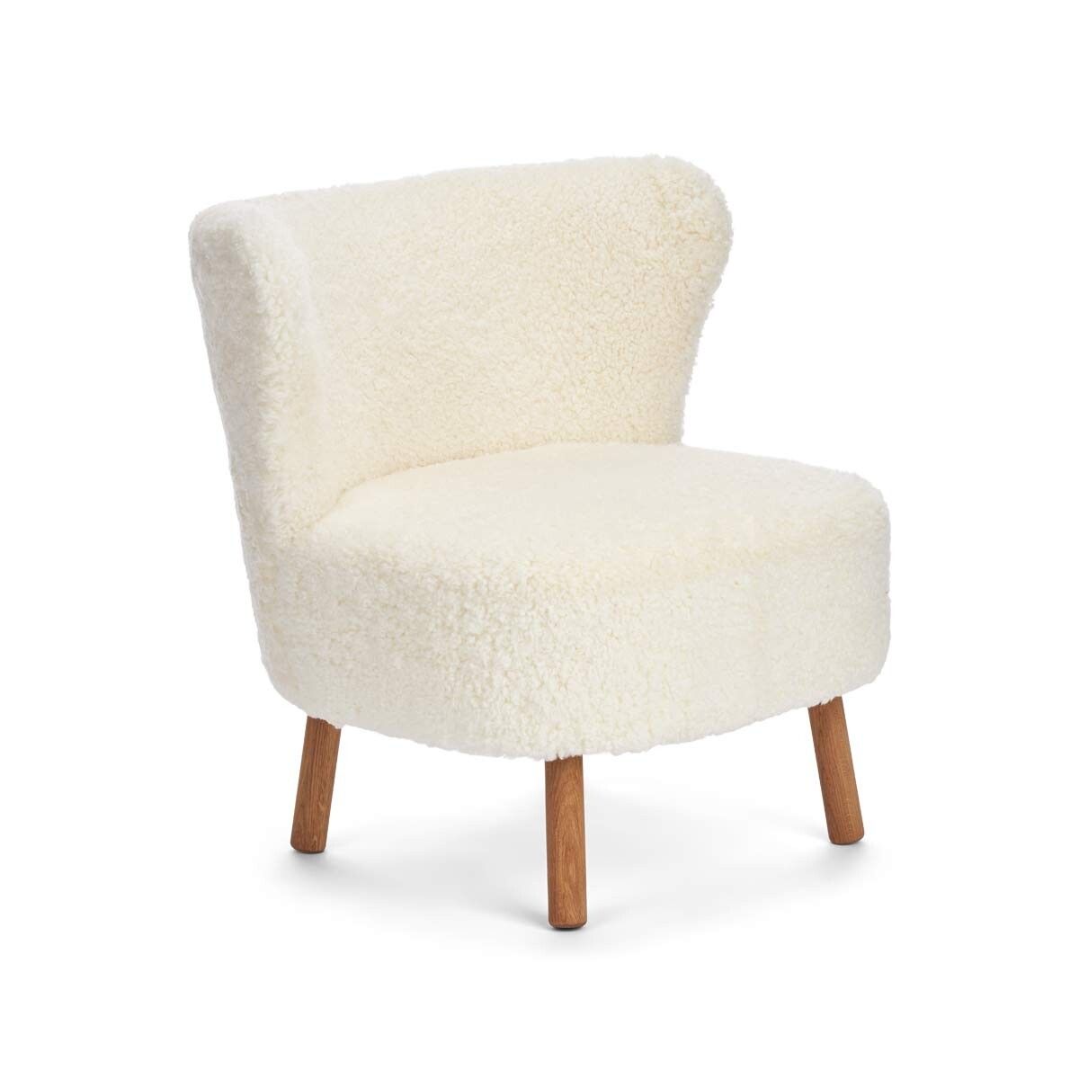 Emil Lounge Chair | Short Wool
