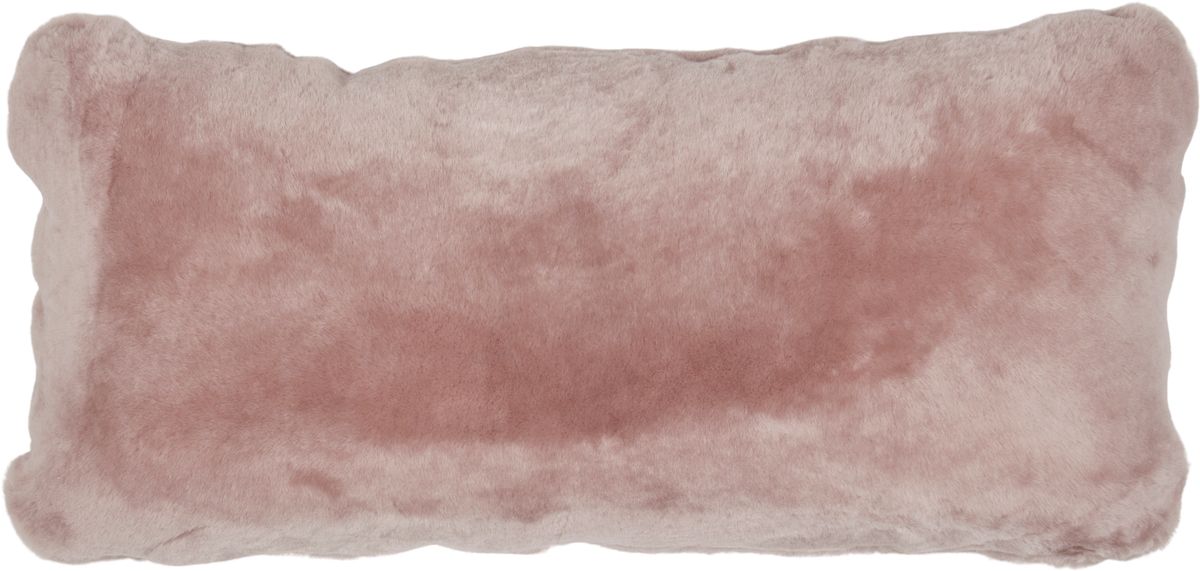 Coussin Mocassin | Double face | 28x56 cm Violet Léger