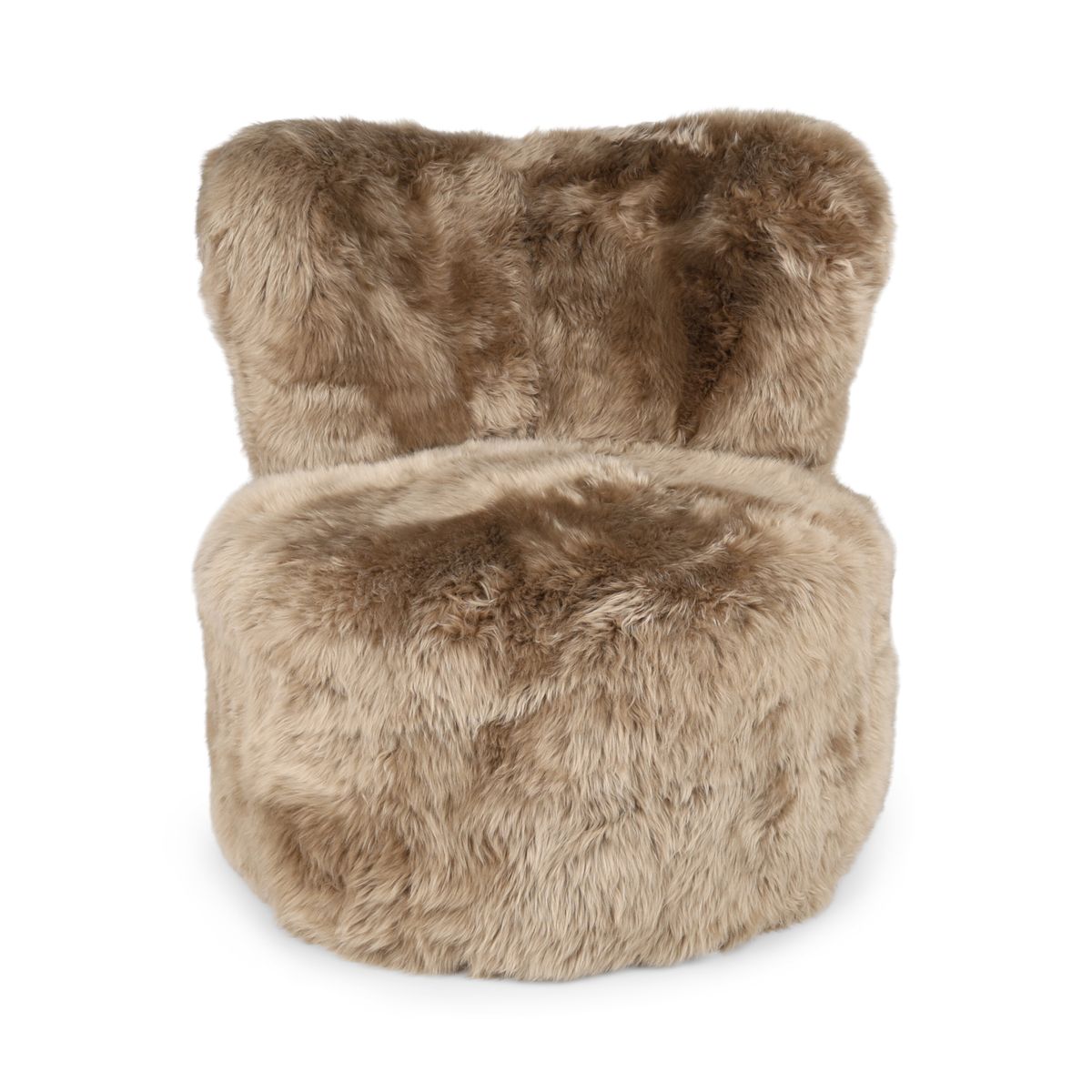 Chaise ronde Skandi Taupe