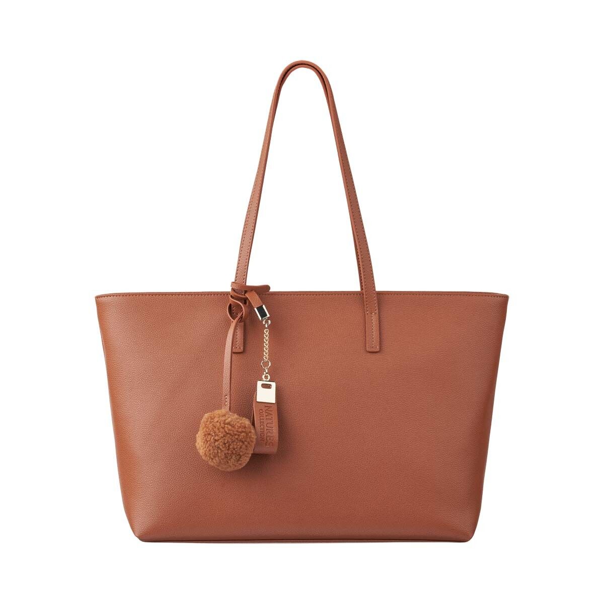 Audrey Shopper Cuir brun