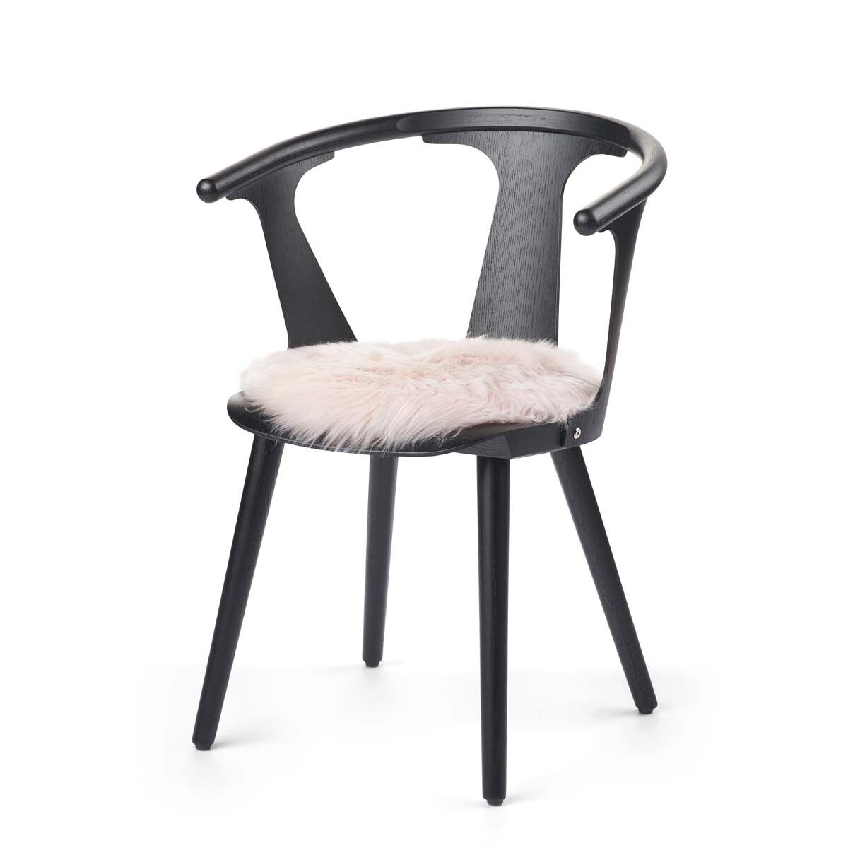 Long Wool Sheepskin Seat Cover | Ø38 cm