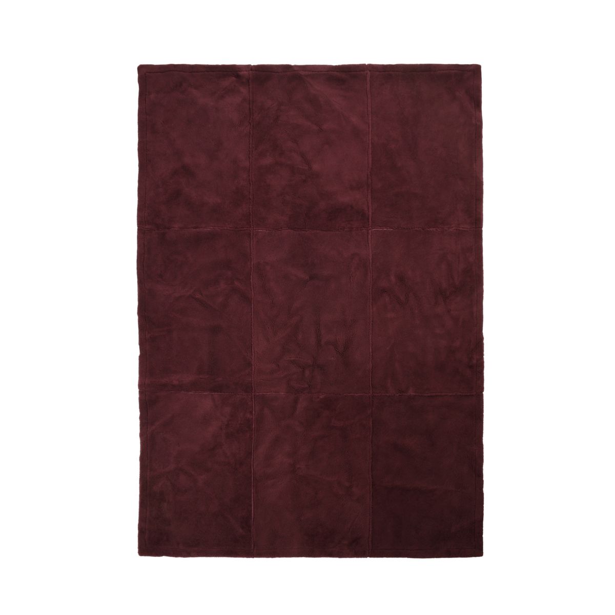 Jeté Addison | Peau de mouton double face | Laine courte Port Royal