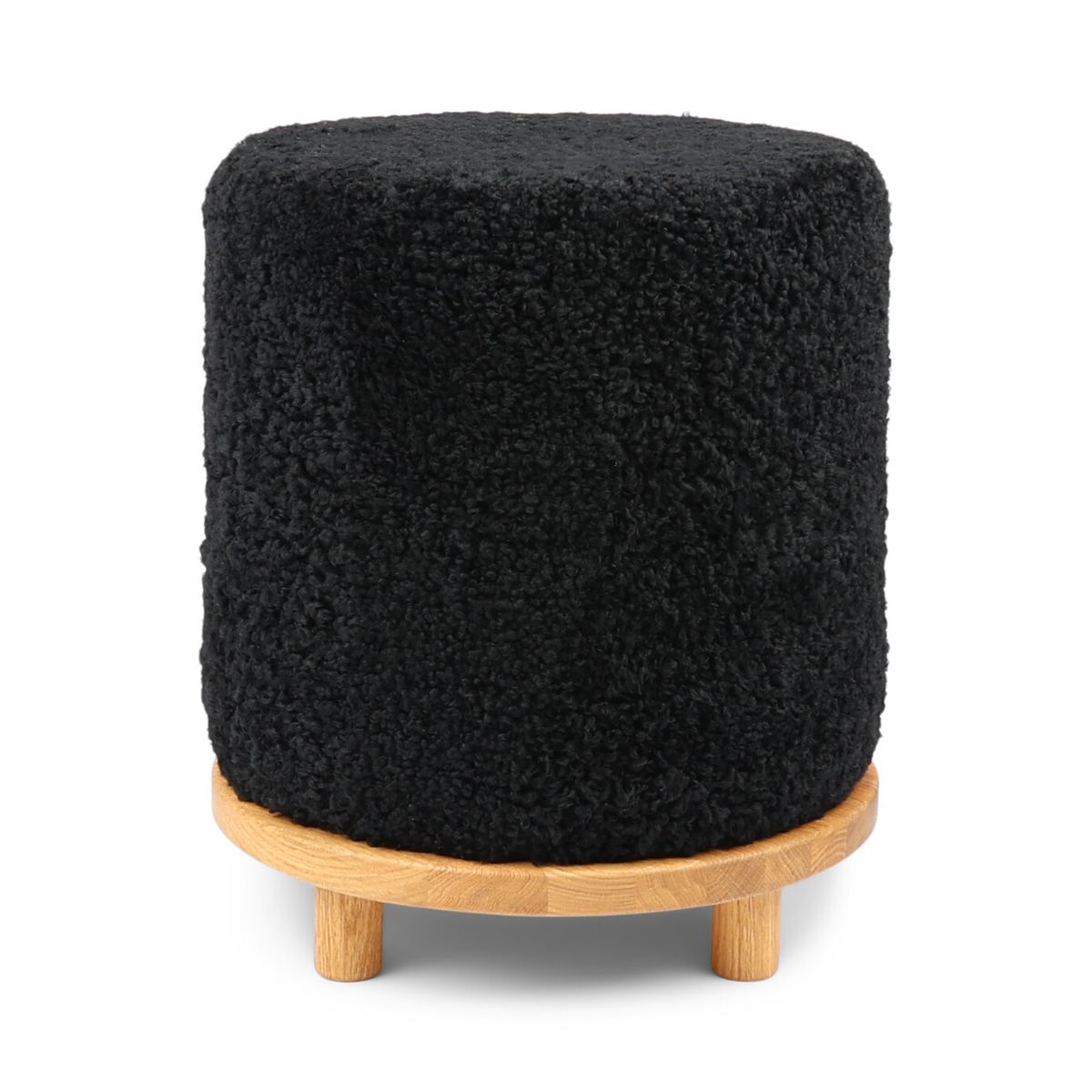 Tabouret Simon | Laine courte