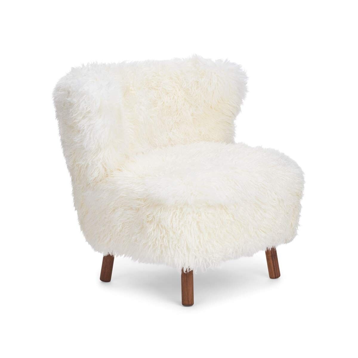 Emil Lounge Chair | Long Wool