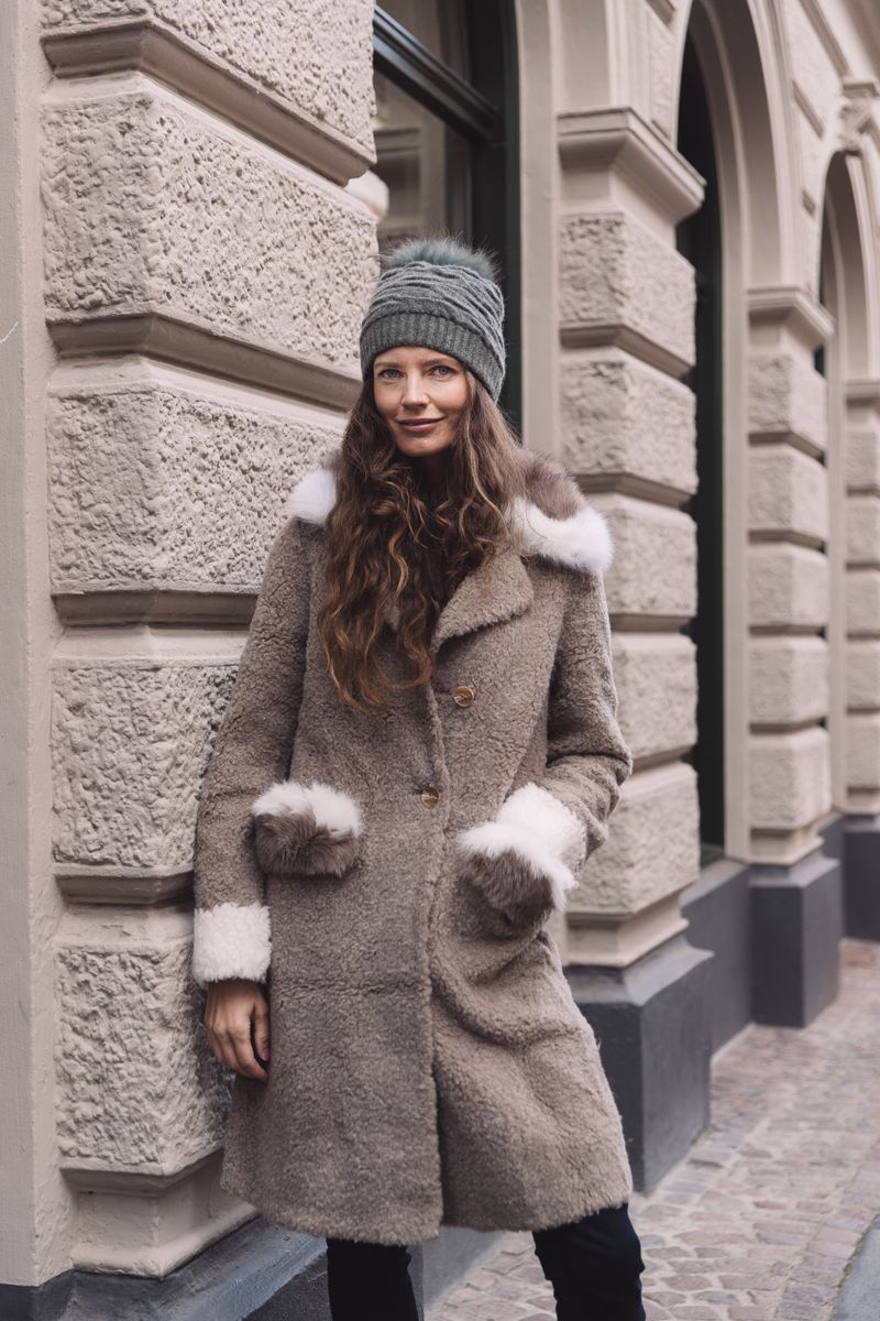 Manteau Zoey Taupe