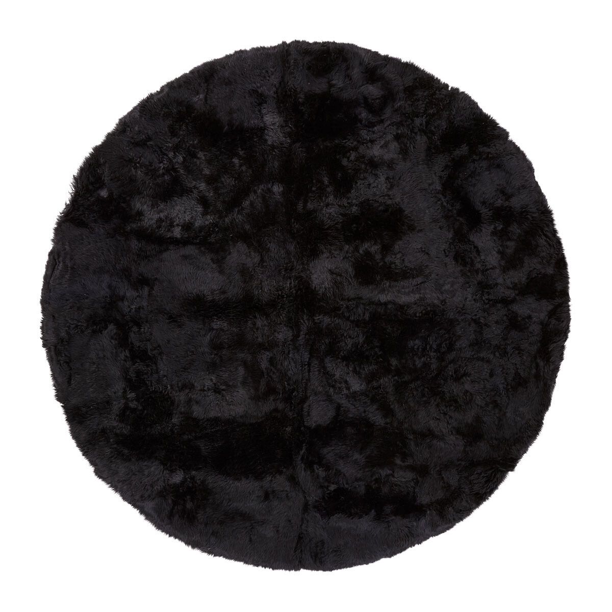 Long Wool Sheepskin Design Rug | Ø180cm | Ø250cm