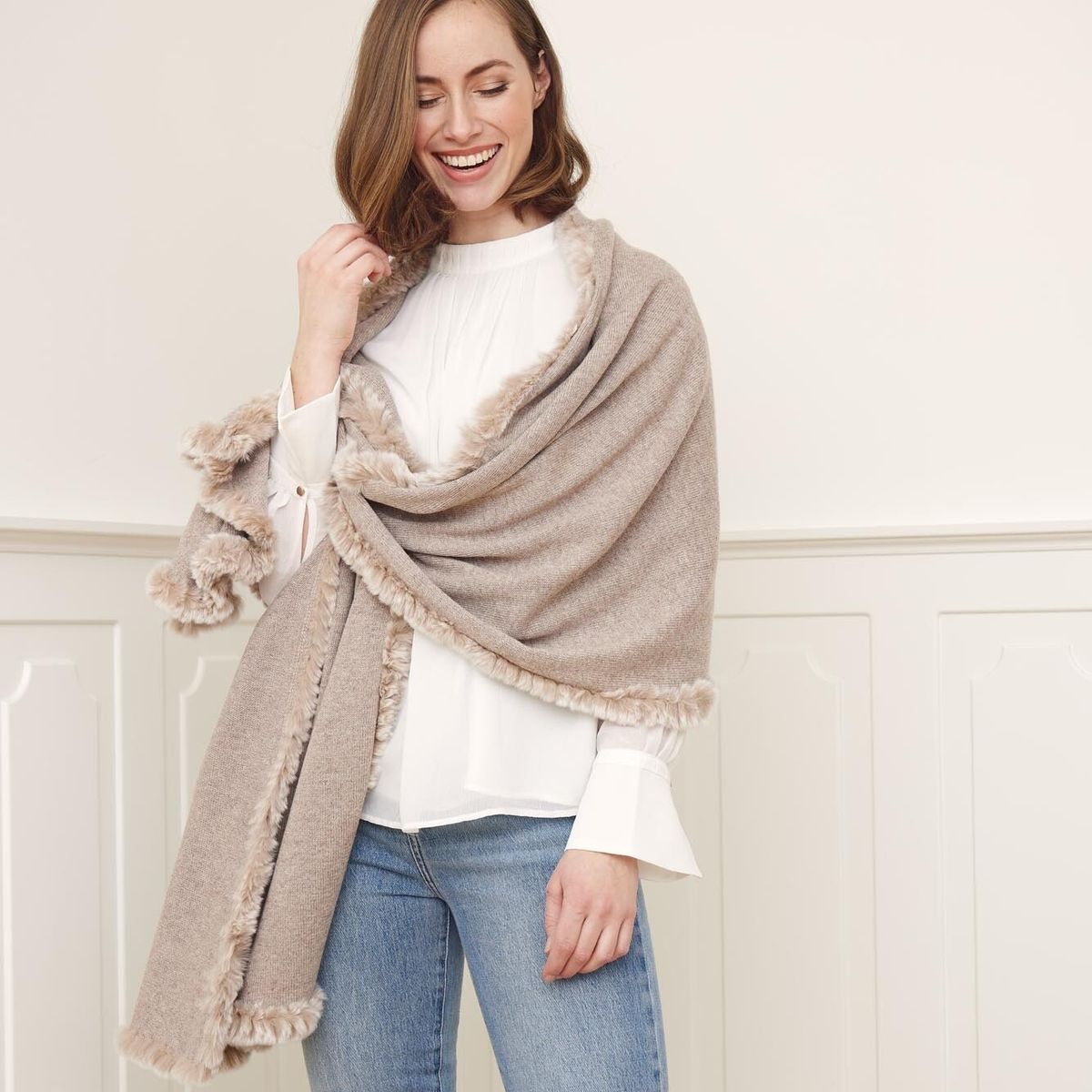 Écharpe Scarlet Noir/Noir