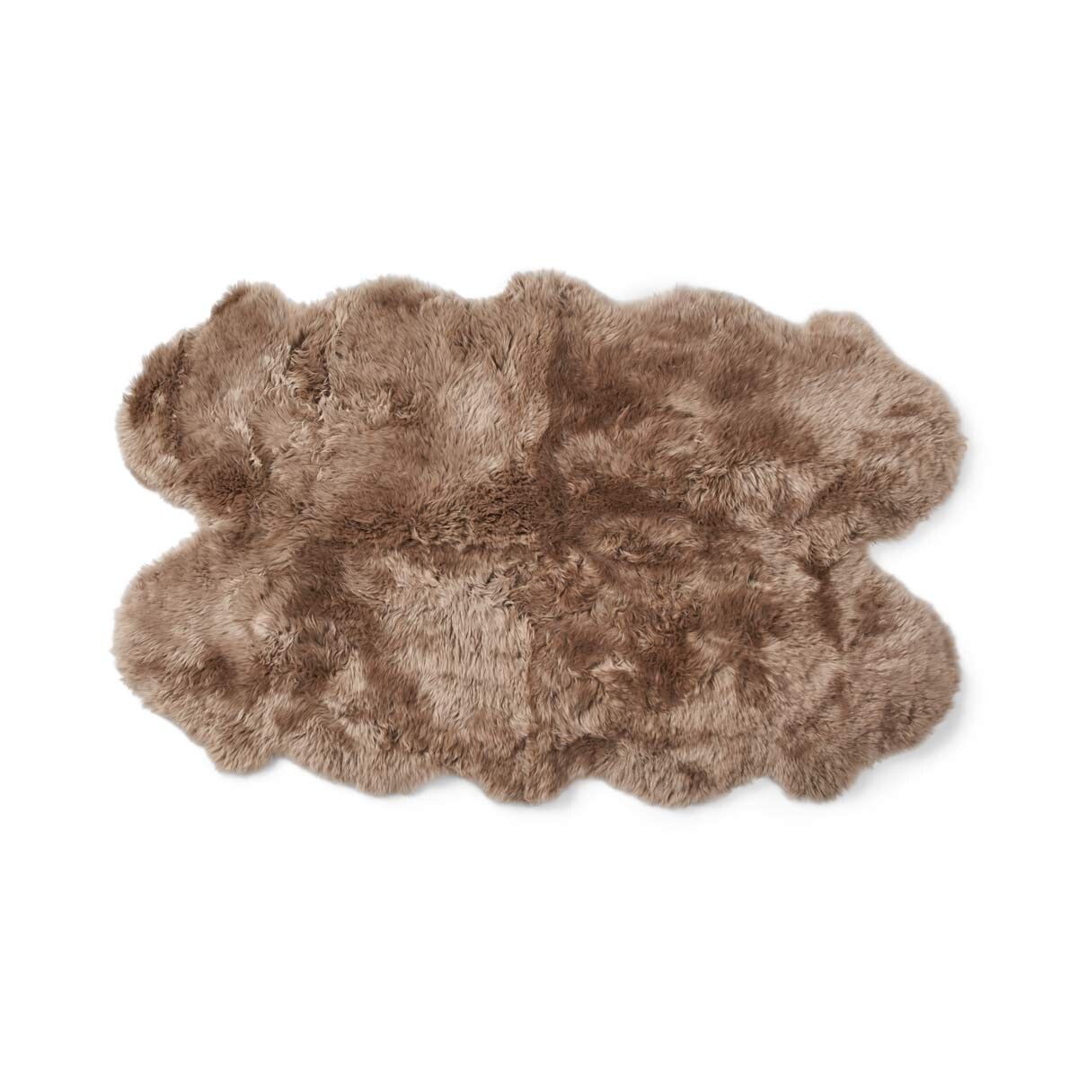 Tapis en peau de mouton mérinos | Laine longue | 170 × 110 cm