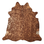 Tapis en peau de vache | Bronze | 3,6 sqm