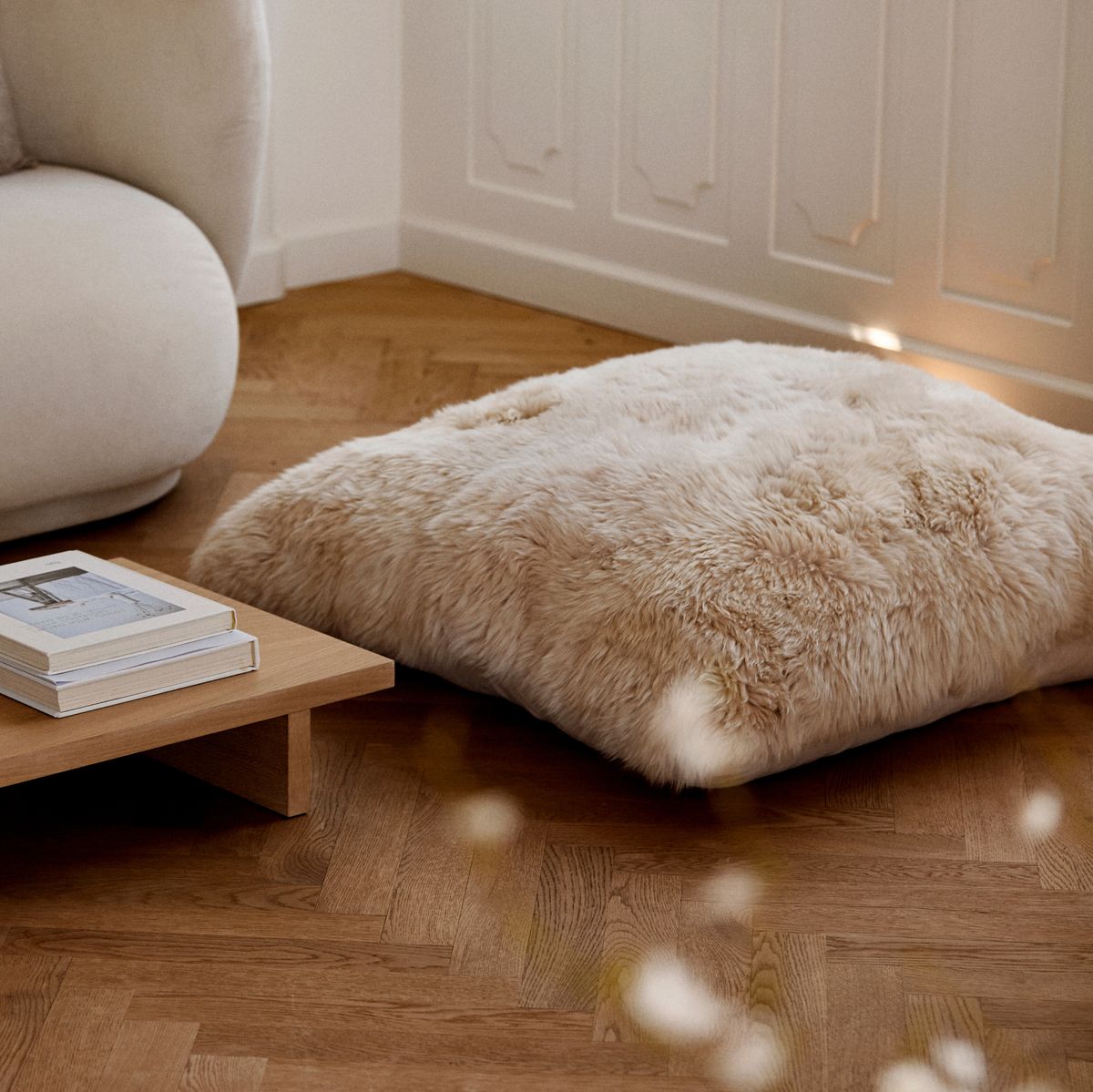 Coussin Maxi Float | LW | 90x90 cm Noir