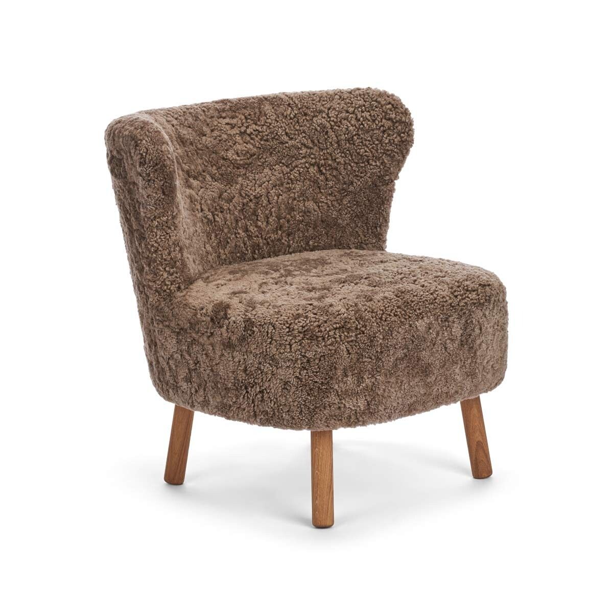 Emil Lounge Chair | Short Wool