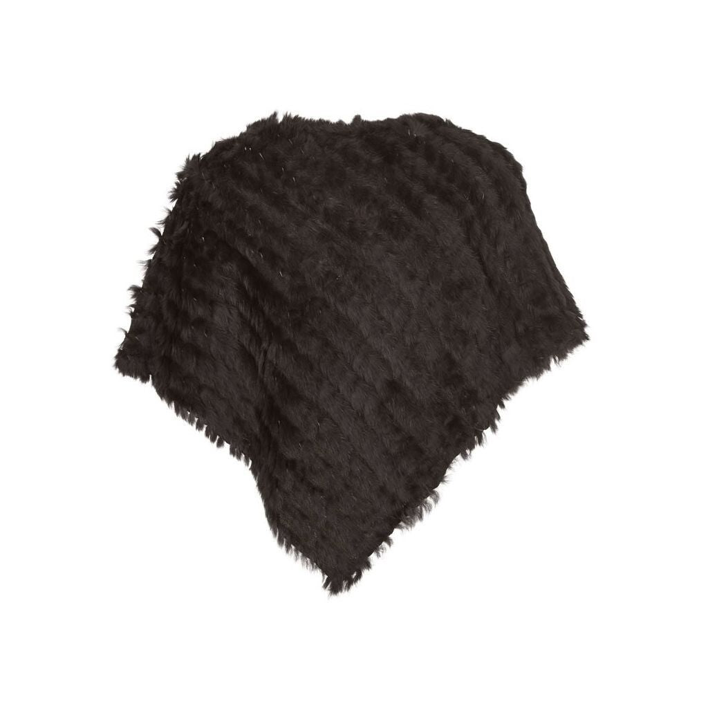 Poncho Molly Marron Foncé