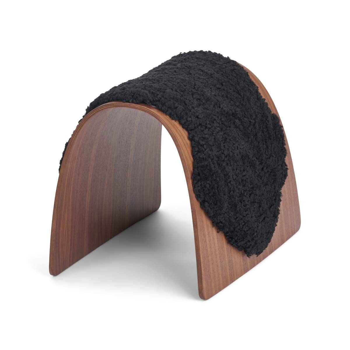 Sheep Stool Cover | Short Wool