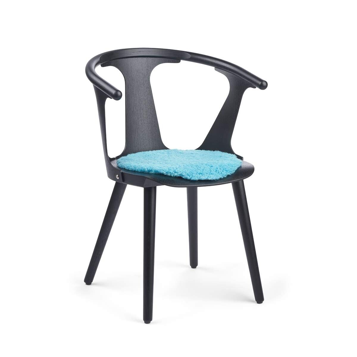 Short Wool Sheepskin Seat Cover | Ø38 cm