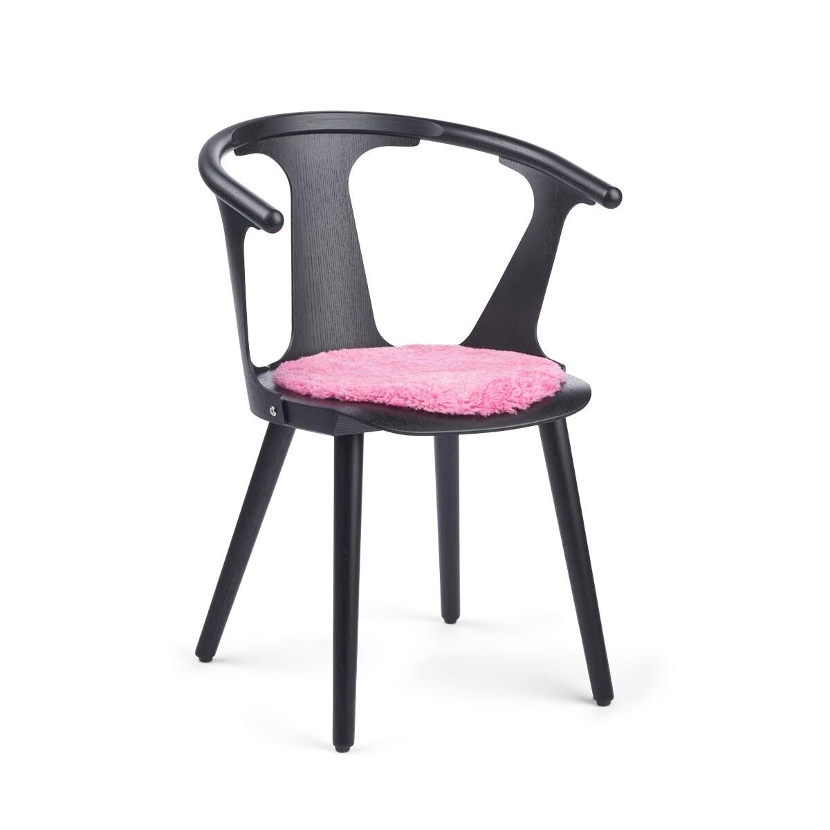Short Wool Sheepskin Seat Cover | Ø38 cm