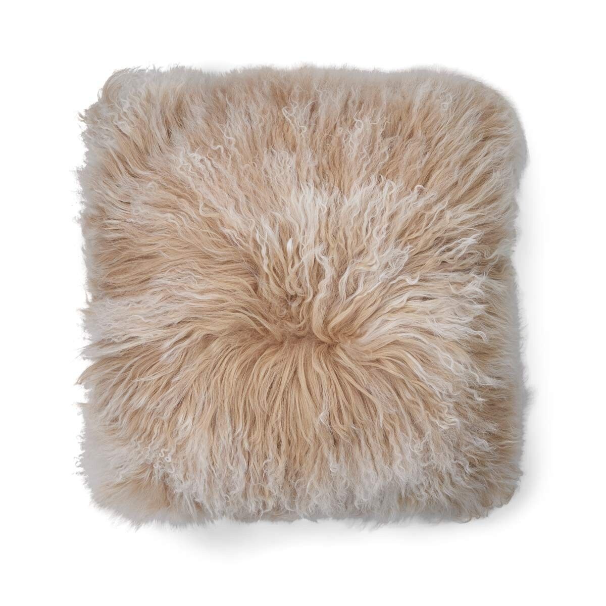 Coussin en peau de mouton | Tibet | 45x45 cm