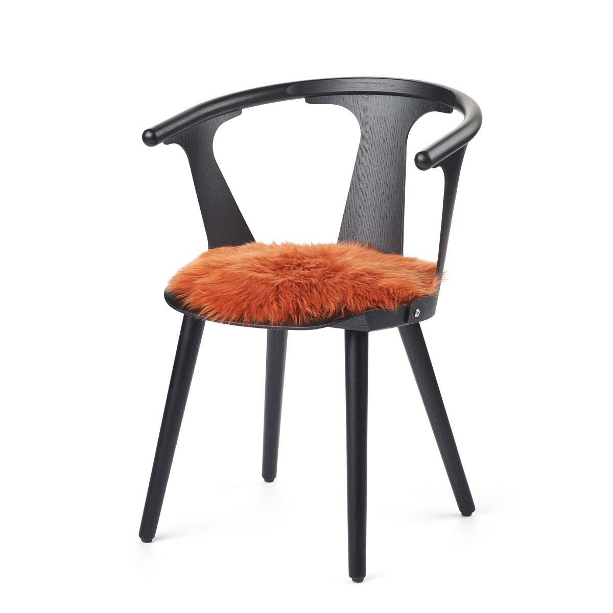 Long Wool Sheepskin Seat Cover | Ø38 cm