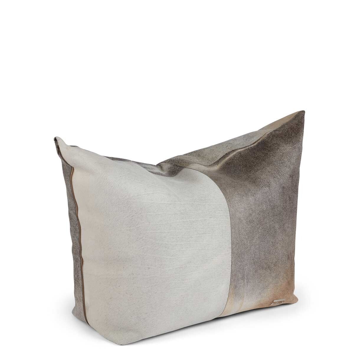 Pouf en cuir de veau