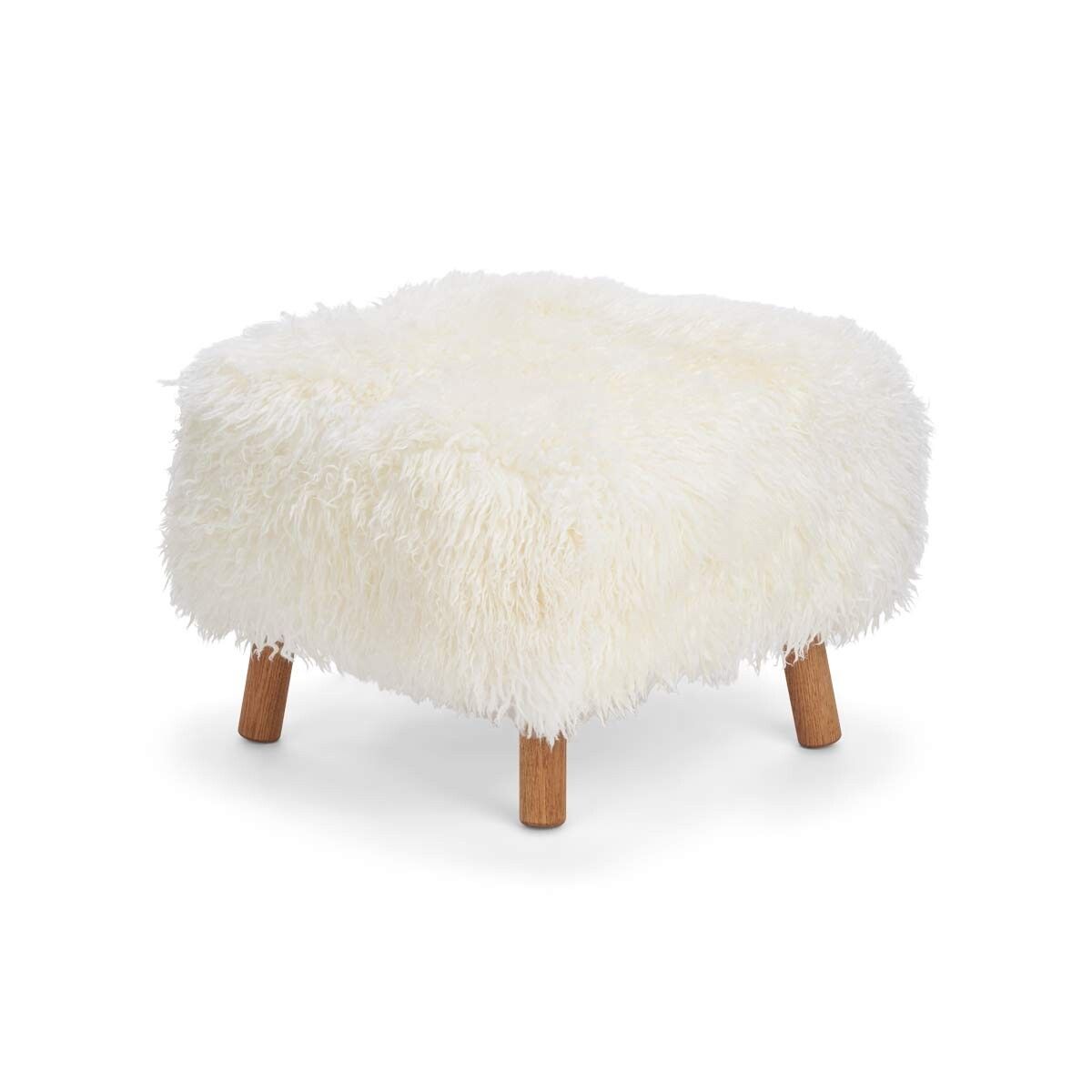 Emily Foot Rest | Long Wool