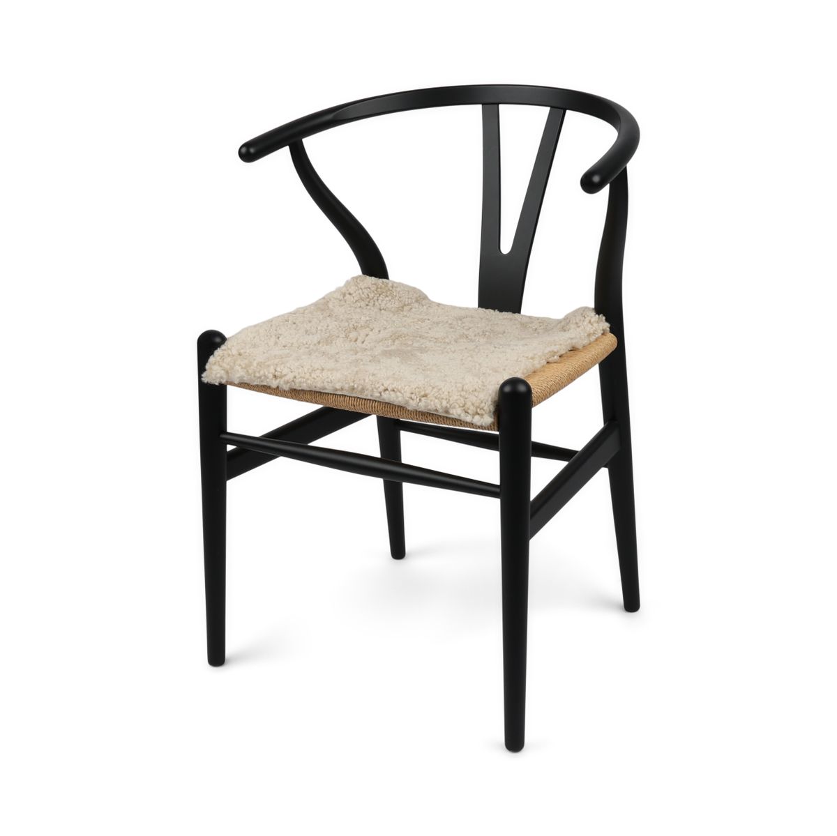 Dessus de siège en laine courte de Nouvelle-Zélande | 40 x 40 cm