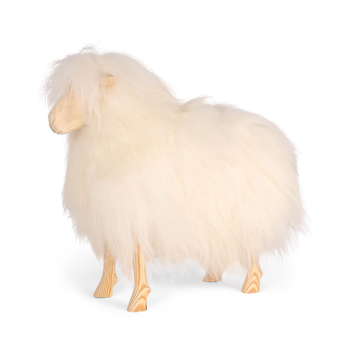 Mouton décoratif debout Signature | Petit Blanc Cassé