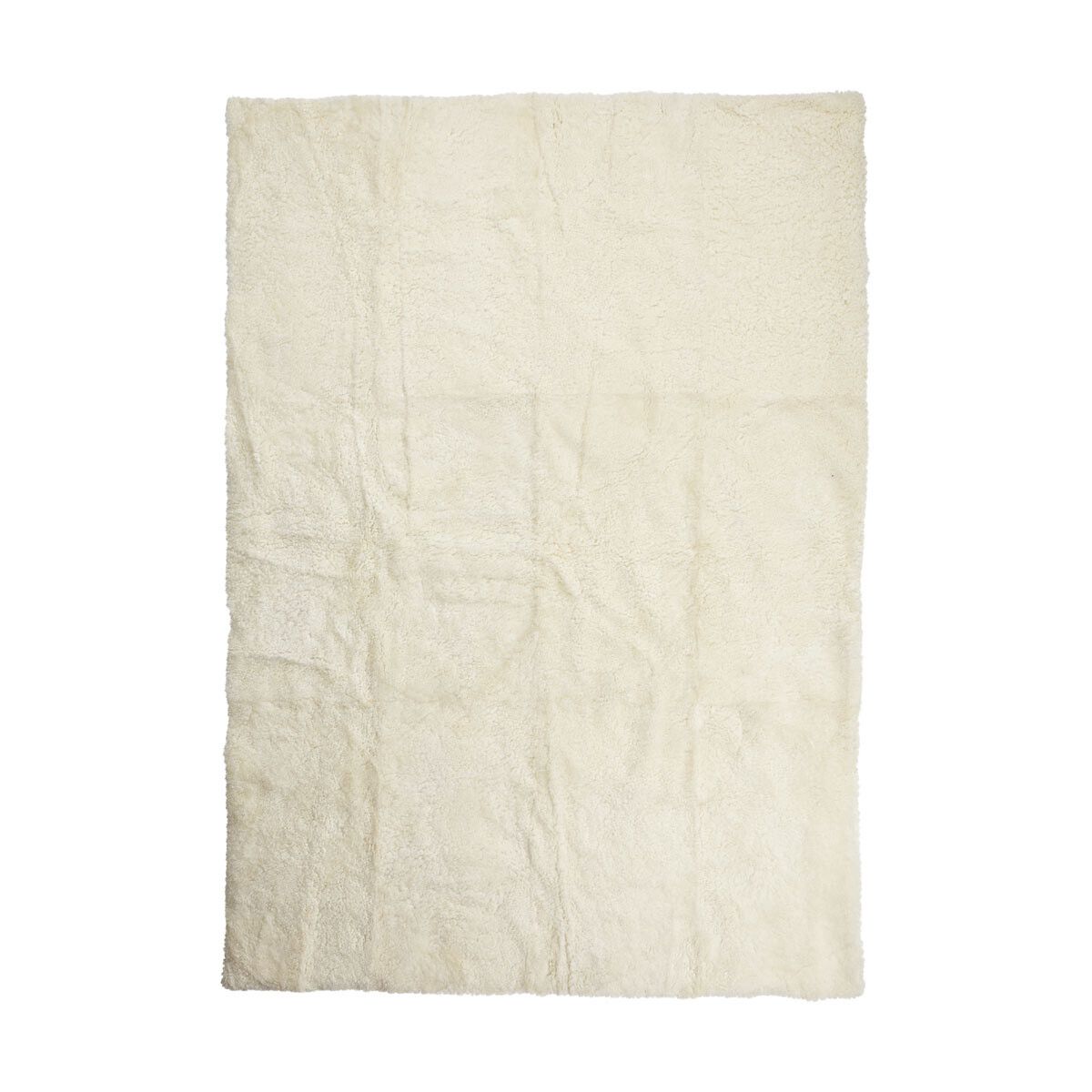 Short Wool Curly Sheepskin Design Rug