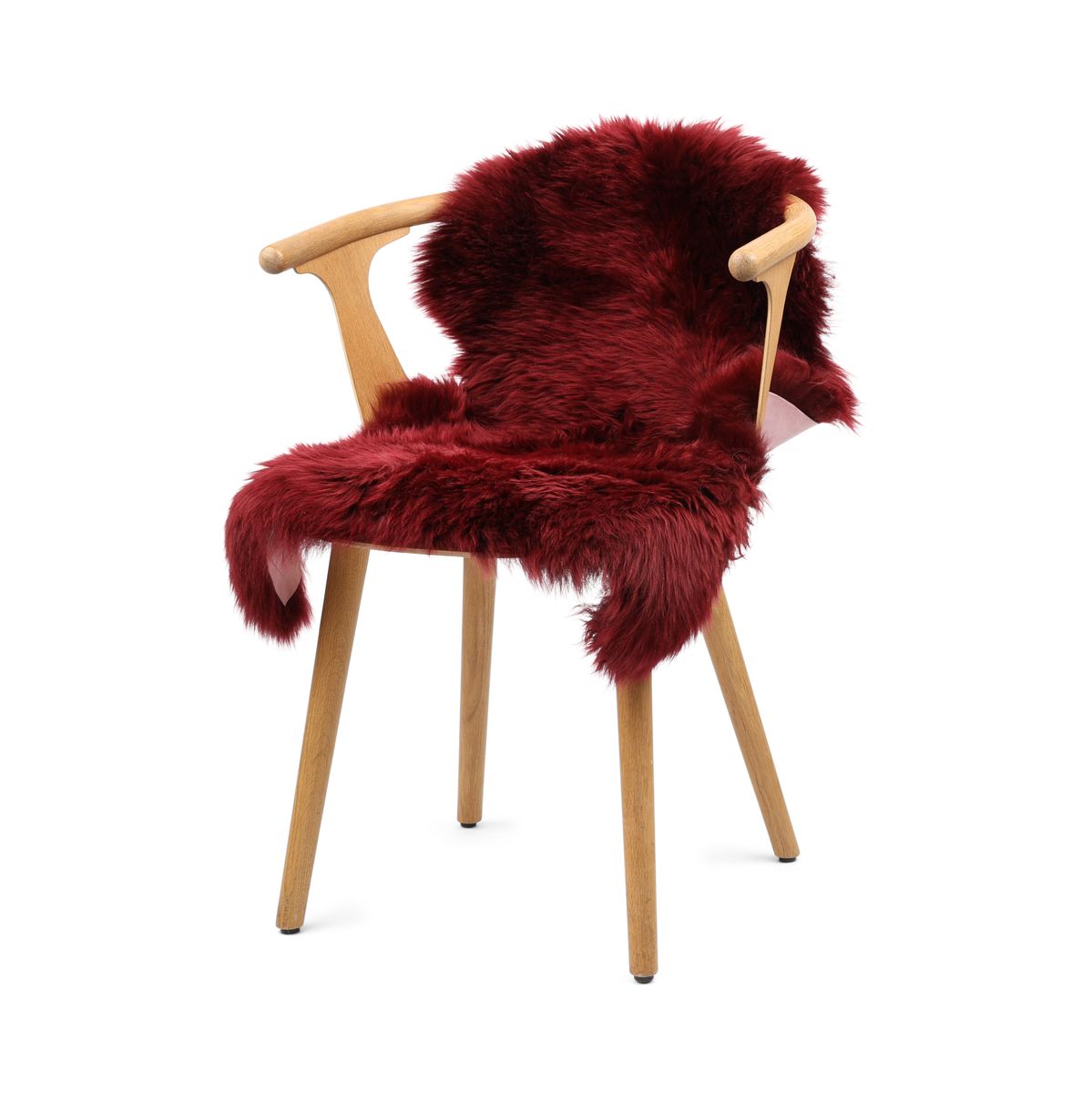 Peau de mouton de Nouvelle-Zélande à laine longue 90 cm