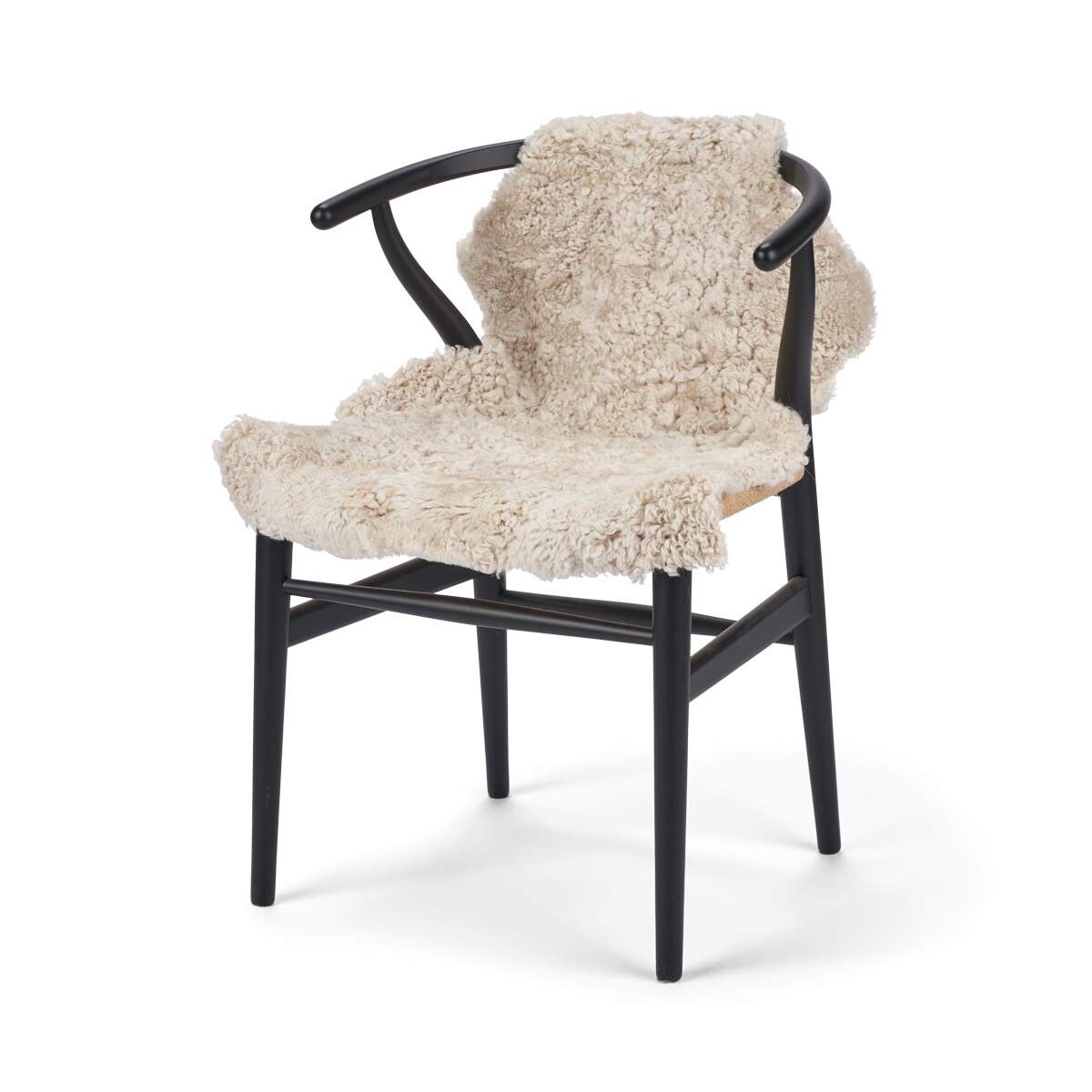 Tapis en peau de mouton mérinos | Laine courte | 90x60 cm