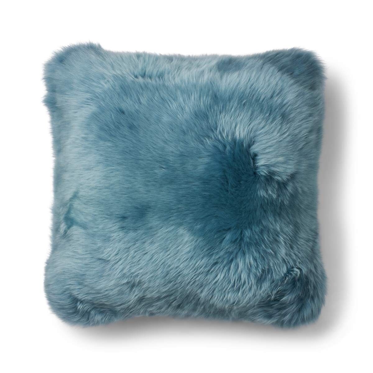 Long-Wool Sheepskin Cushion | Double Sided | 56x56 cm | 40x40 cm