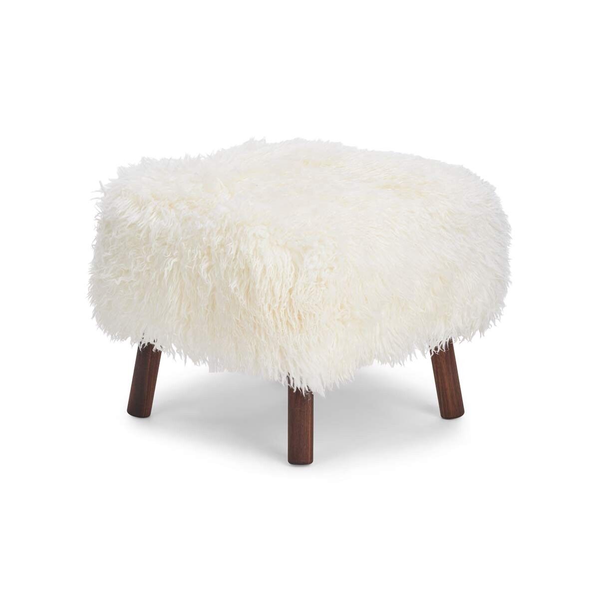 Emily Foot Rest | Long Wool