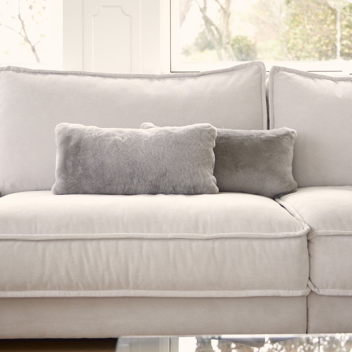 Coussin Mocassin | Double face | 28x56 cm Châtaigne