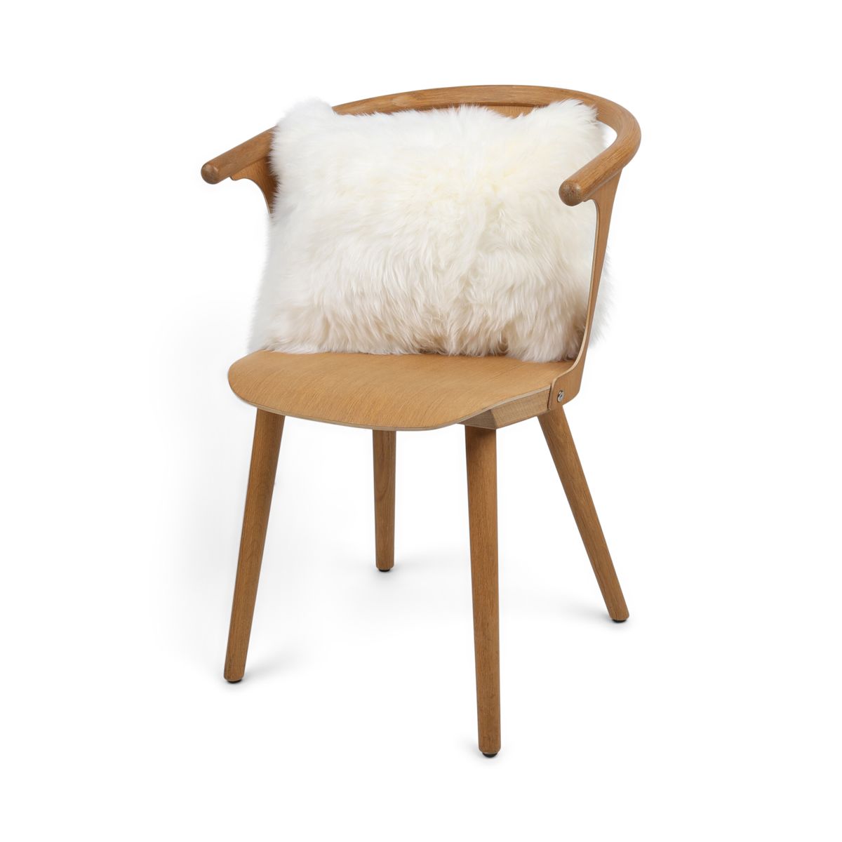 Coussin en peau de mouton | Laine longue | Nouvelle-Zélande | 35x45 cm