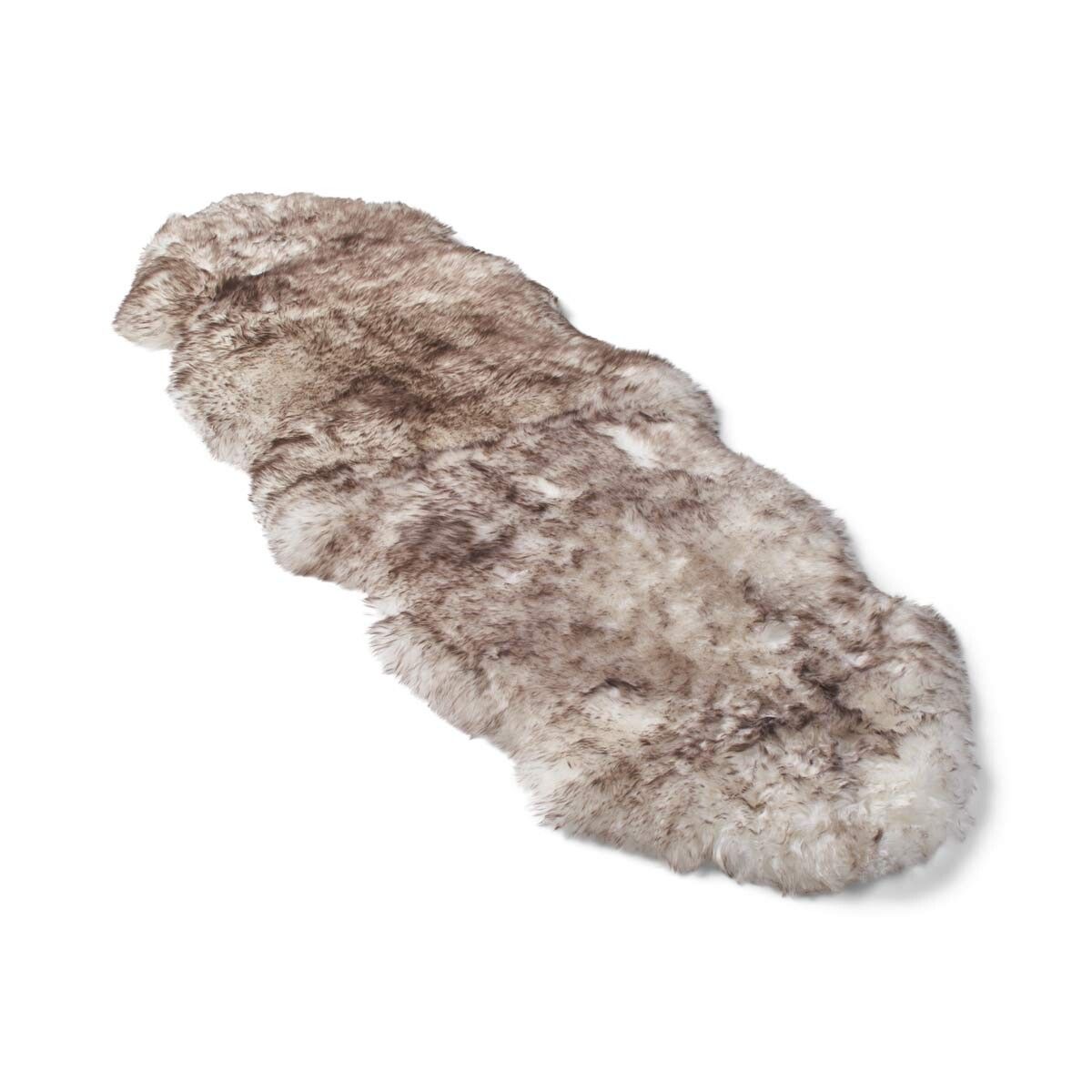 Tapis en peau de mouton mérinos | Laine longue | 170x60 cm