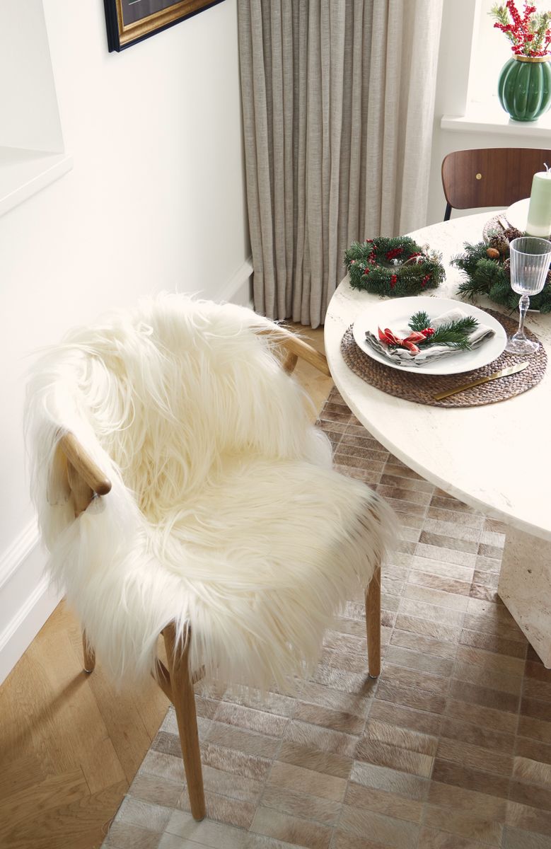 Icelandic Sheepskin | Long Wool | Natural colors | 90 cm Off White