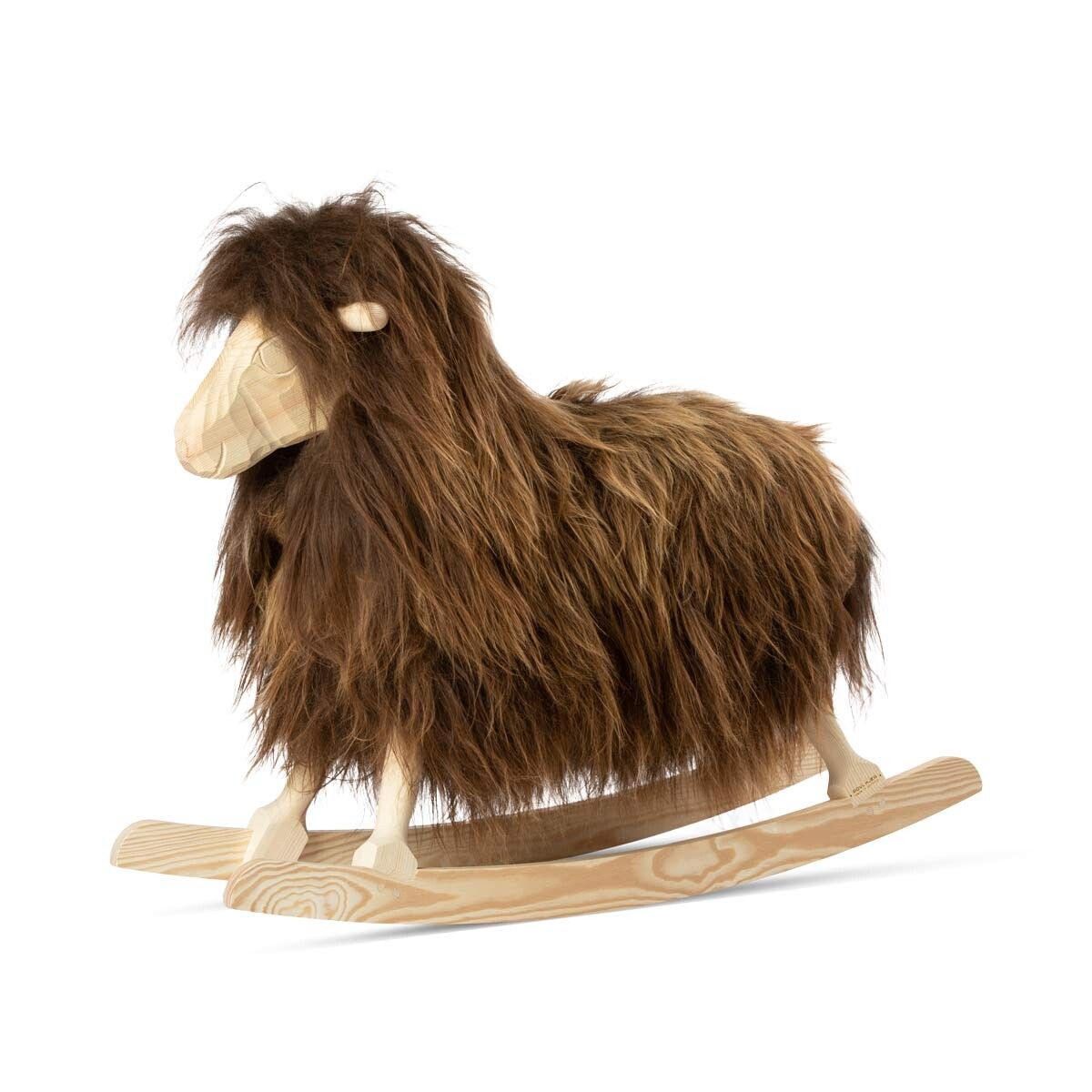Rocking Sheep |  Long Wool | L85xW25xH60 cm | Large